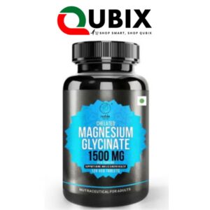 Chelated Magnesium Glycinate 1500MG per serving - 120 Veg Tablets - Supports Bone, Muscle & Nerve Health