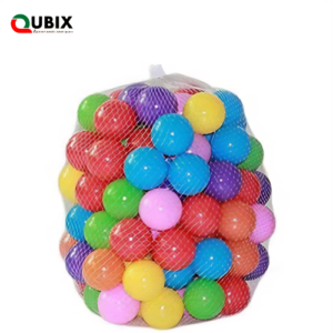 50-Piece Soft Ocean Pit Toy Balls Play Set Multicolored For Age Group 1+ Years 31.4x29x18cm