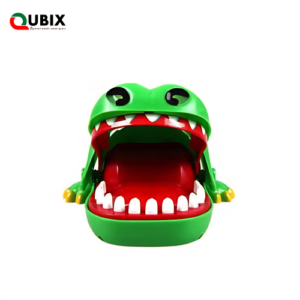 Crocodile Mouth Dentist Portable Lightweight Rich Unique Design Bite Finger Toy 16.2x15.5x12.2cm