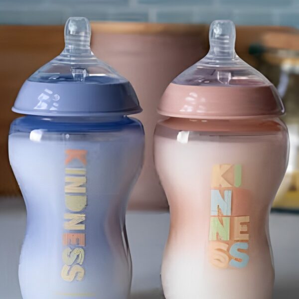 Baby Closer To Nature Feeding Bottle, 3 Months +, 2 X 340 ML