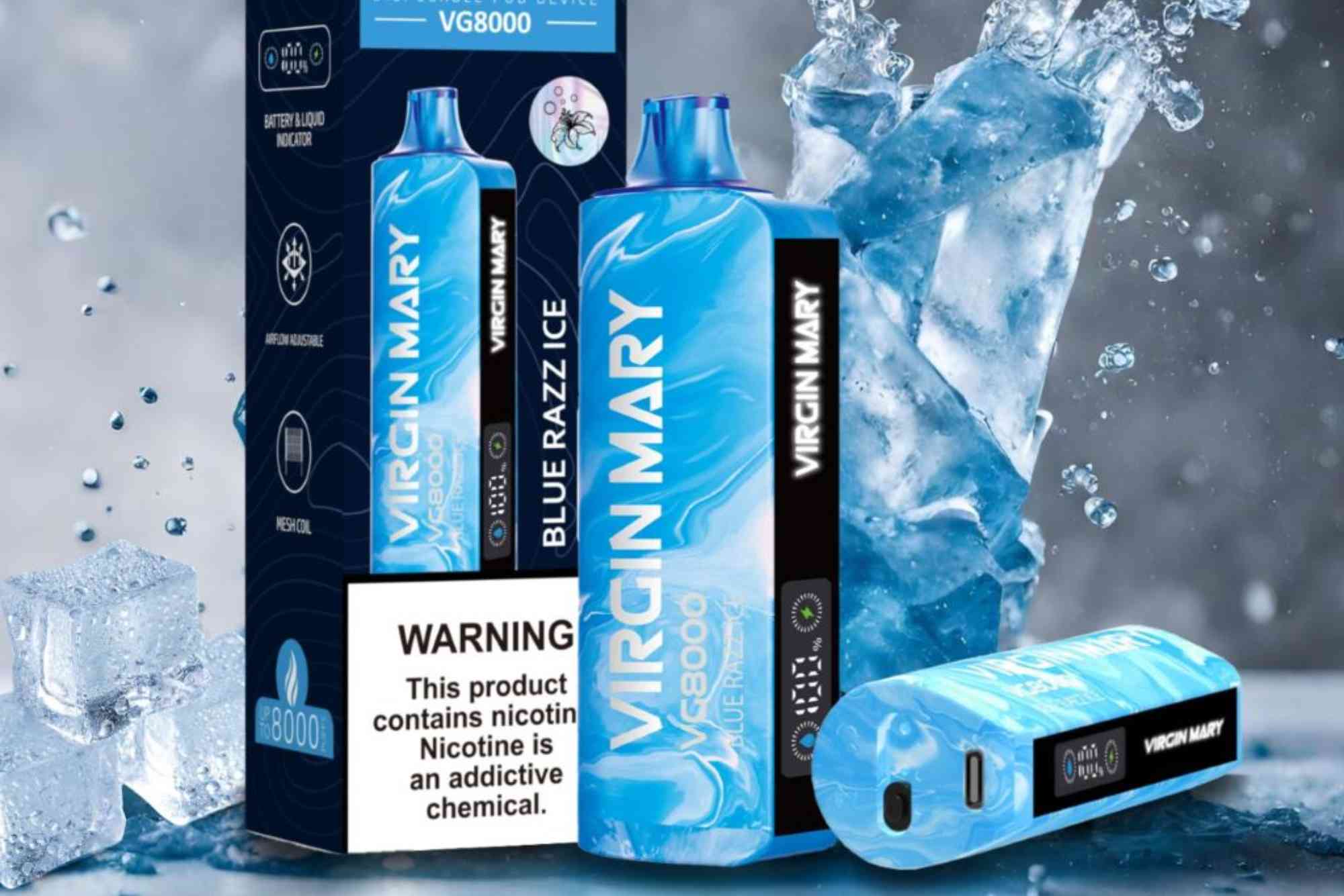 Blue Razz Ice Vape Juice Review Sweet Meets Cool