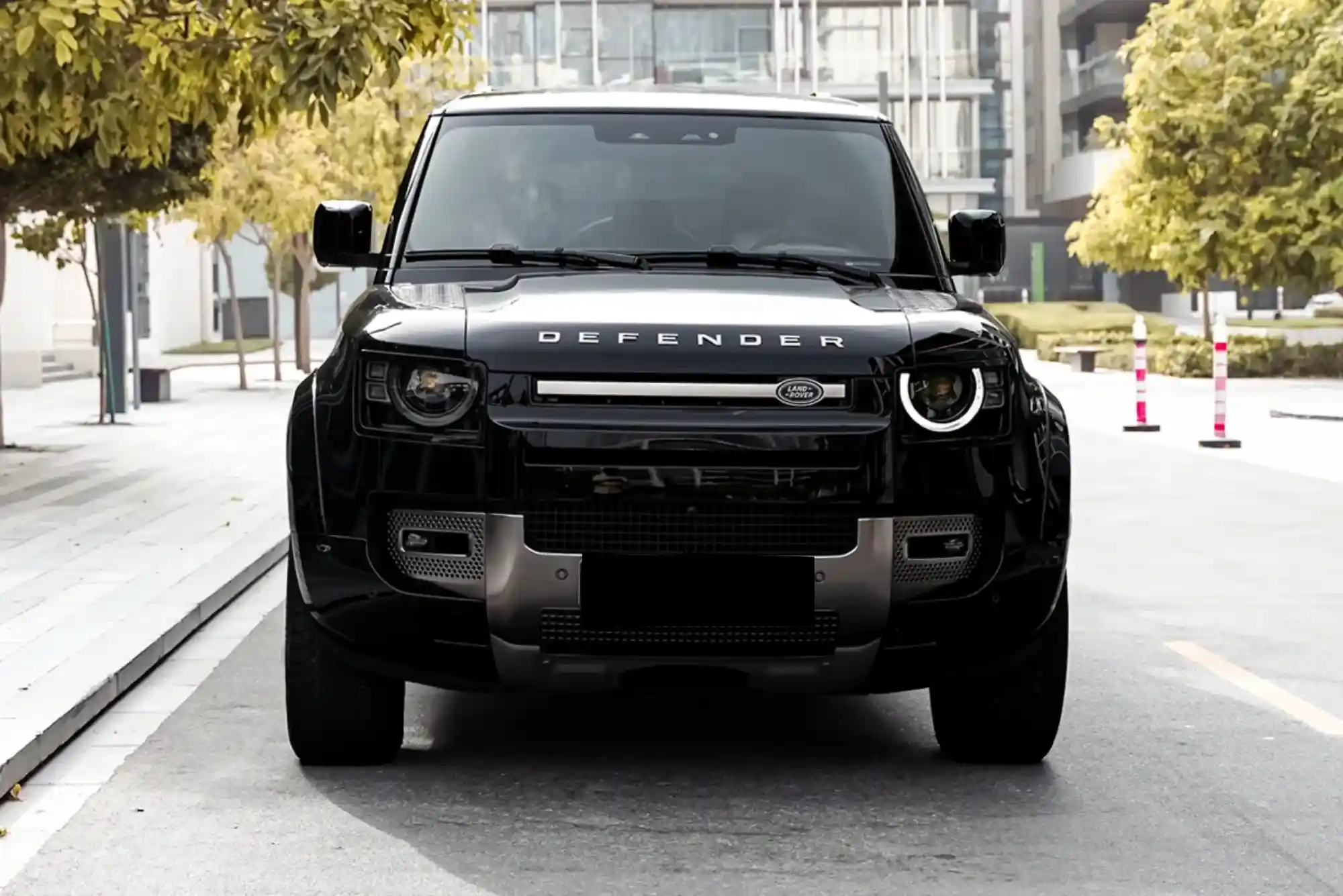 Choose Land Rover Defender at Dubai Airport