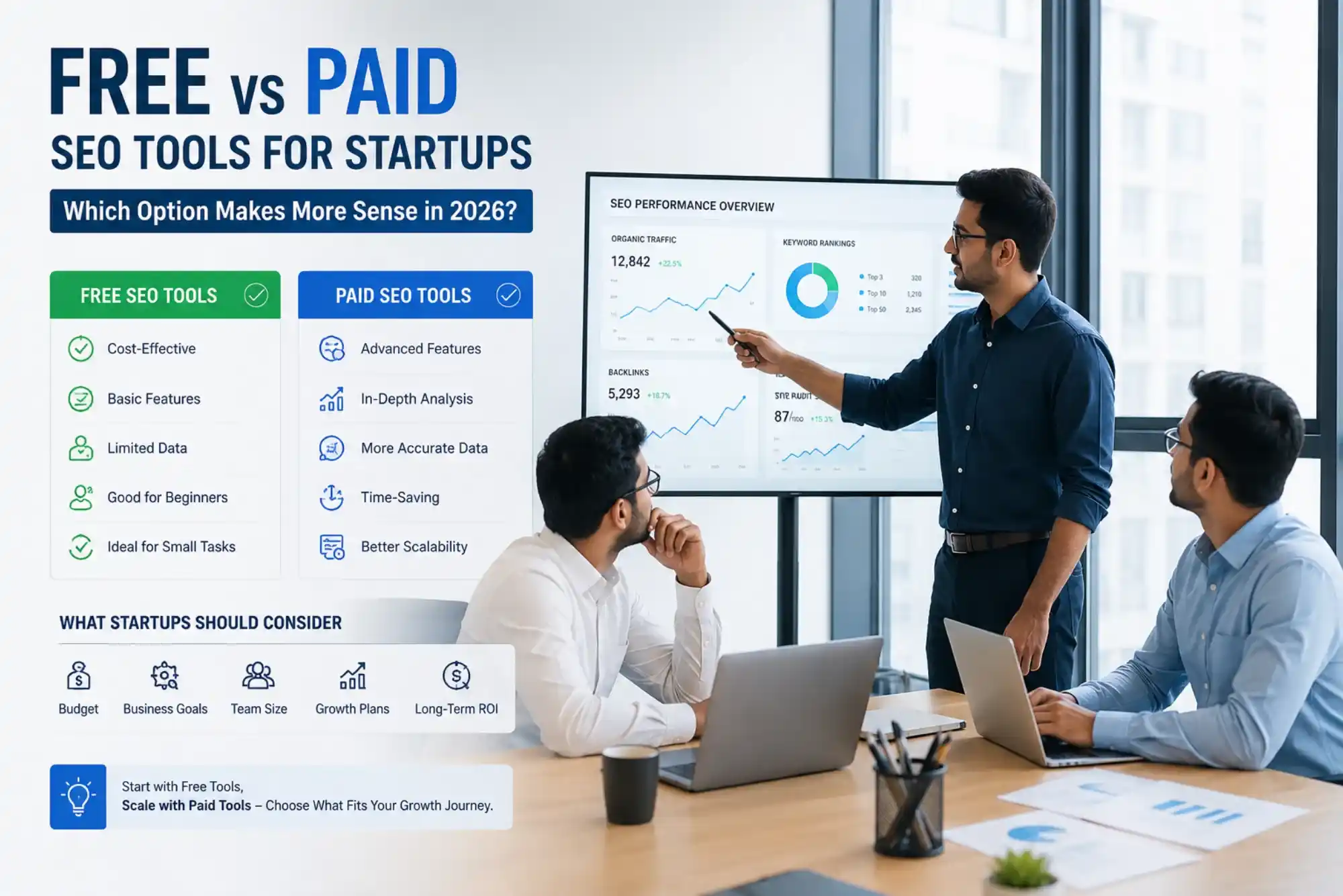 Free vs Paid SEO Tools for Startups Which Option Makes More Sense in 2026