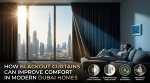 How Blackout Curtains Can Improve Comfort in Modern Dubai Homes