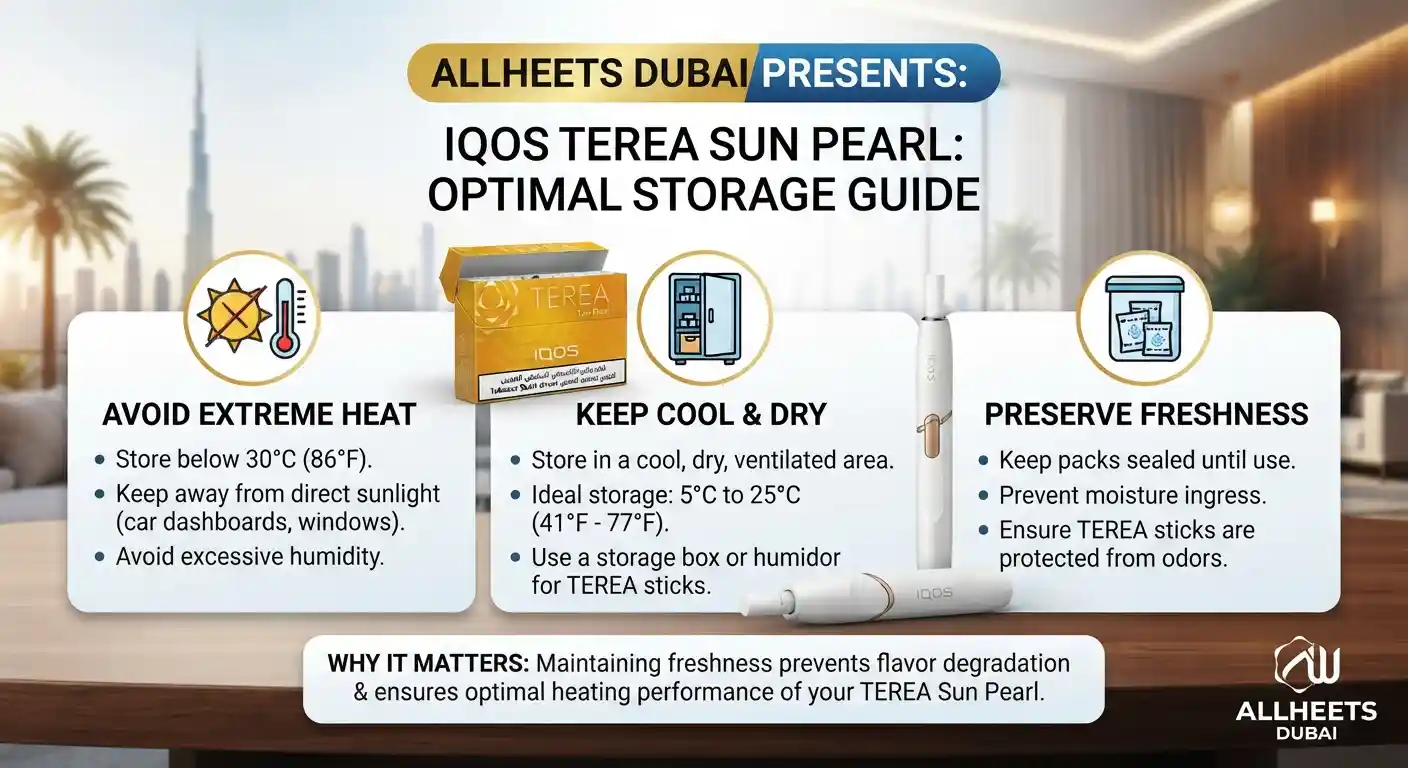QOS TEREA Sun Pearl Storage Guide